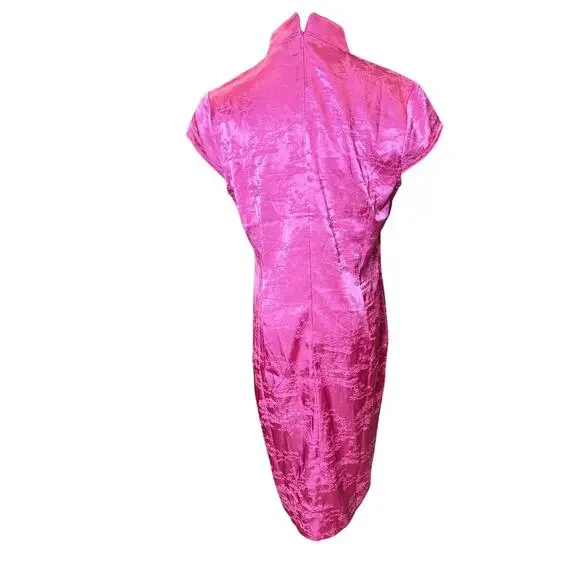 Lovely Faeriesty Pink Dress Size L - New with Minor Button Flaw - Picture 6 of 6